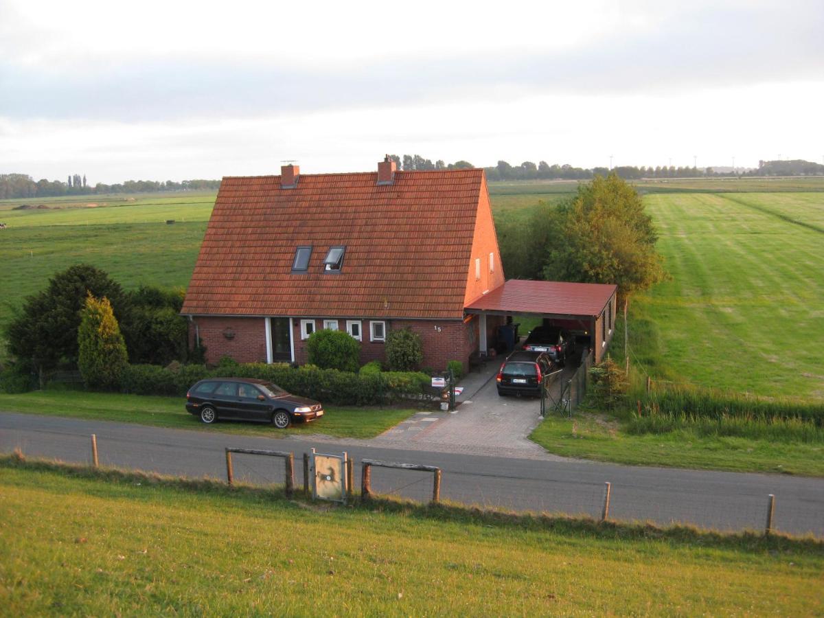 Ferienhaus Deichstern Villa Butjadingen Bagian luar foto